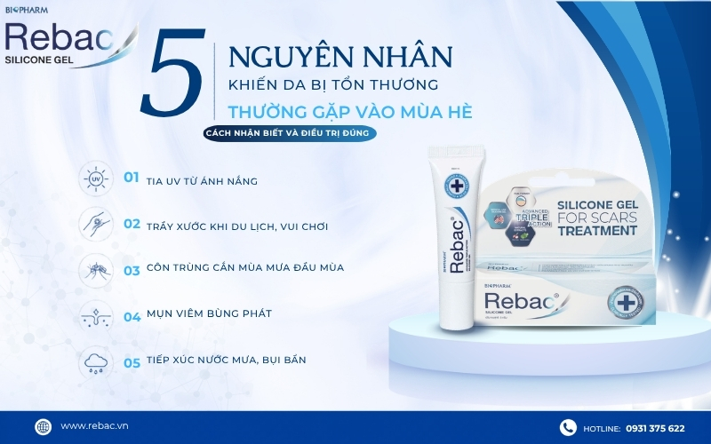 các nguyên nhân khiến da vô tình tổn thương vào mùa mưa