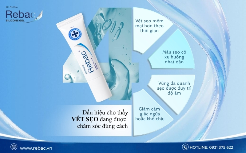 dấu hiệu cho thấy da đang phục hồi